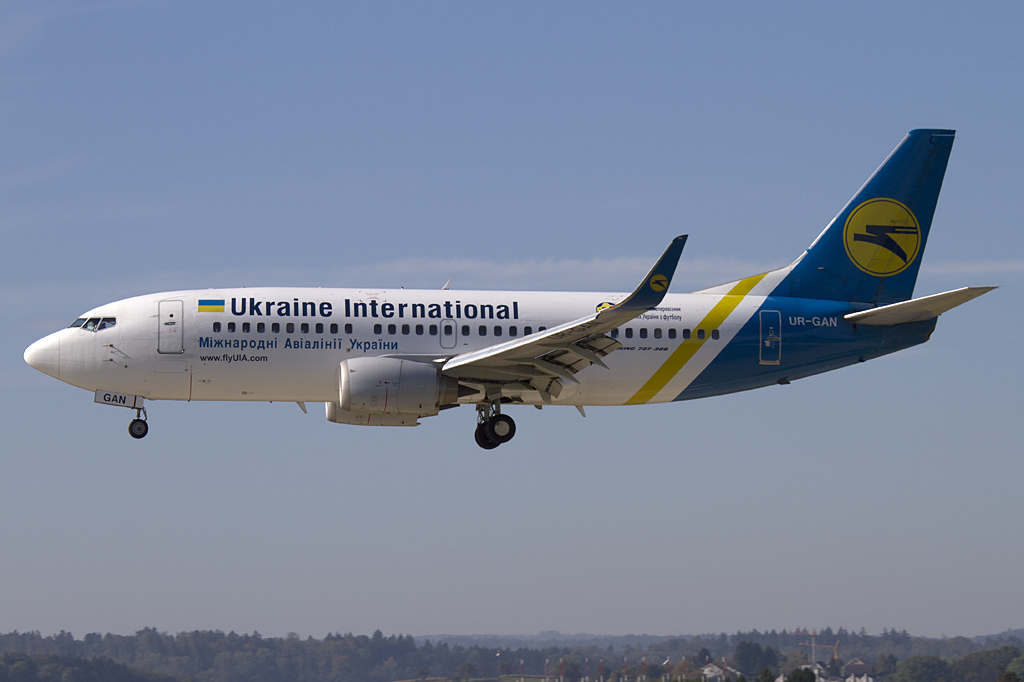Ukraine International Airlines, UR-GAN, Boeing, B737-36N, 03.10.2010, ZRH, Zrich, Switzerland



