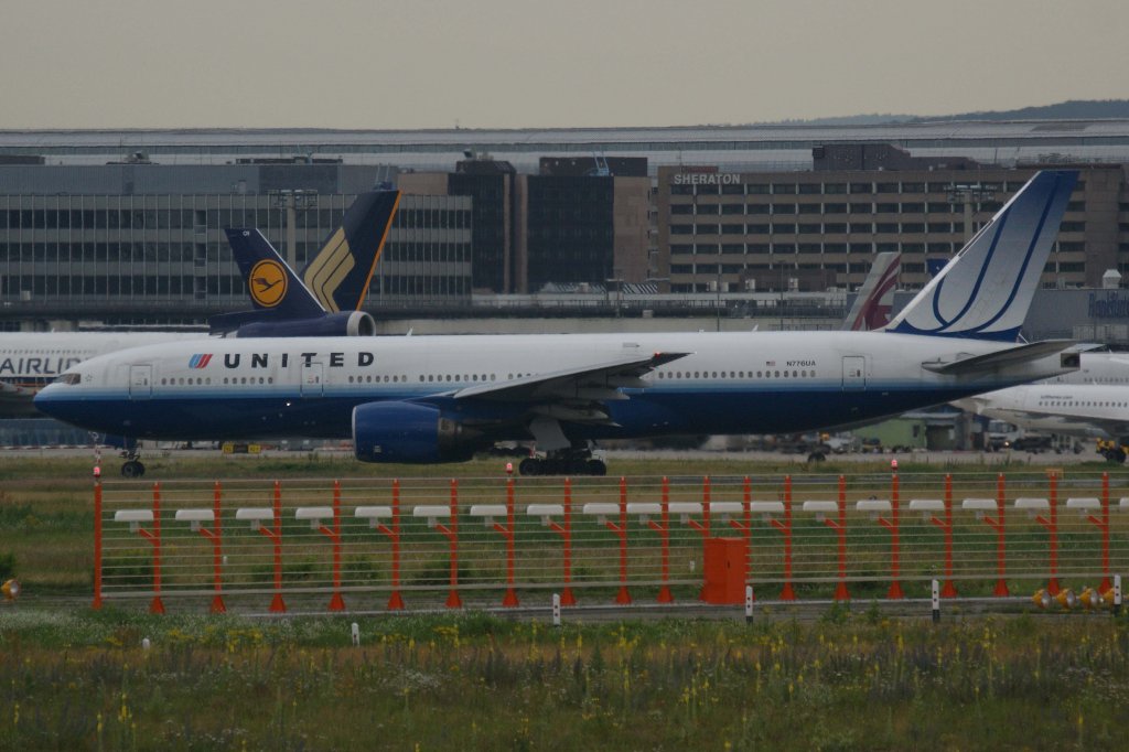 United Airlines, N776UA, Boeing, 777-200, 01.07.2012, FRA-EDDF, Frankfurt, Germany