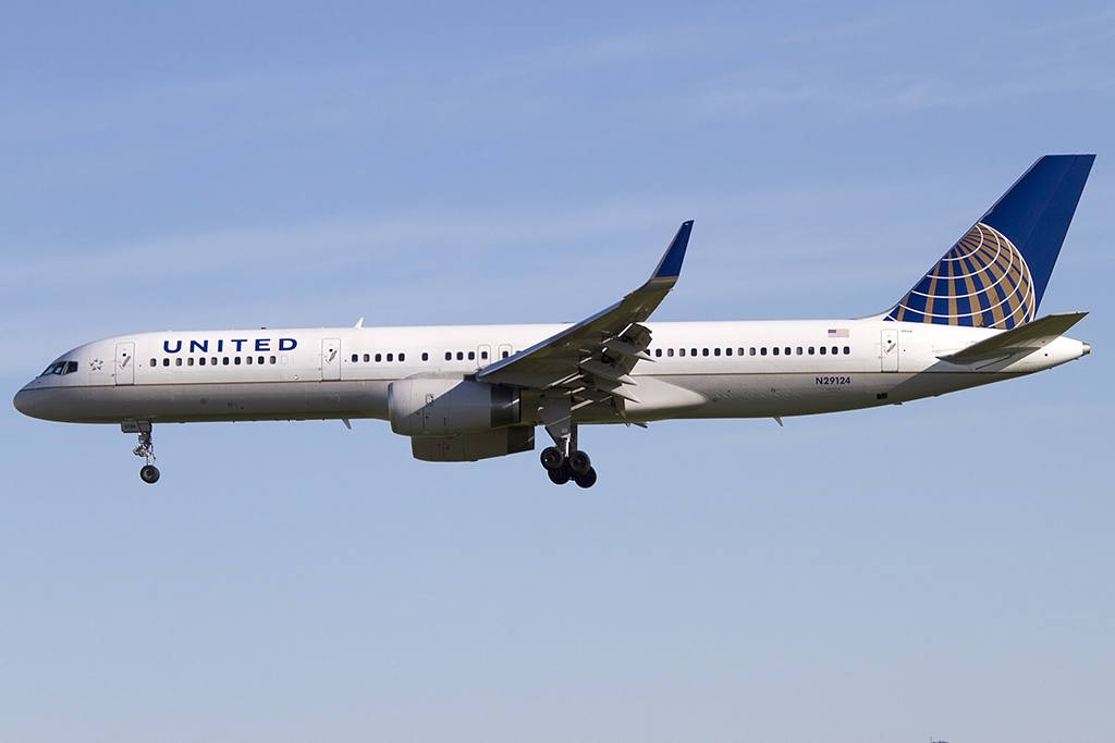 United, N29124, Boeing, B757-224, 01.05.2013, BCN, Barcelona, Spain 





