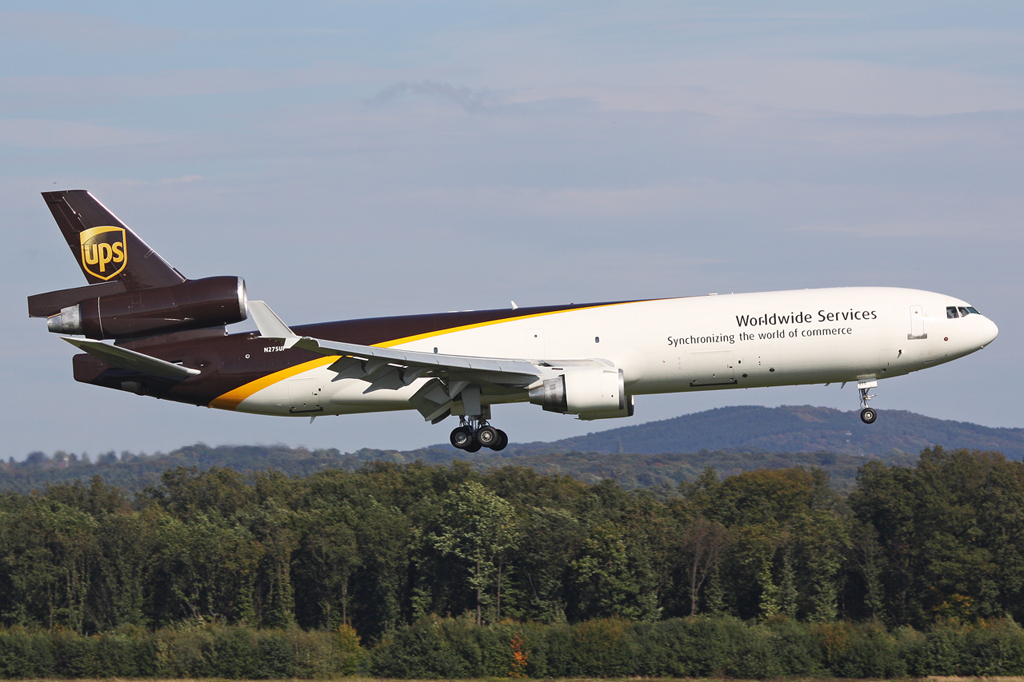 United Parcel Service (UPS) McDonnell Douglas MD-11F N275UP in Kln am 03,10,10