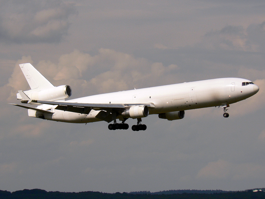 UPS MD-11F N286UP im Anflug auf 14L in CGN / EDDK / Köln Bonn am 26.08.2007