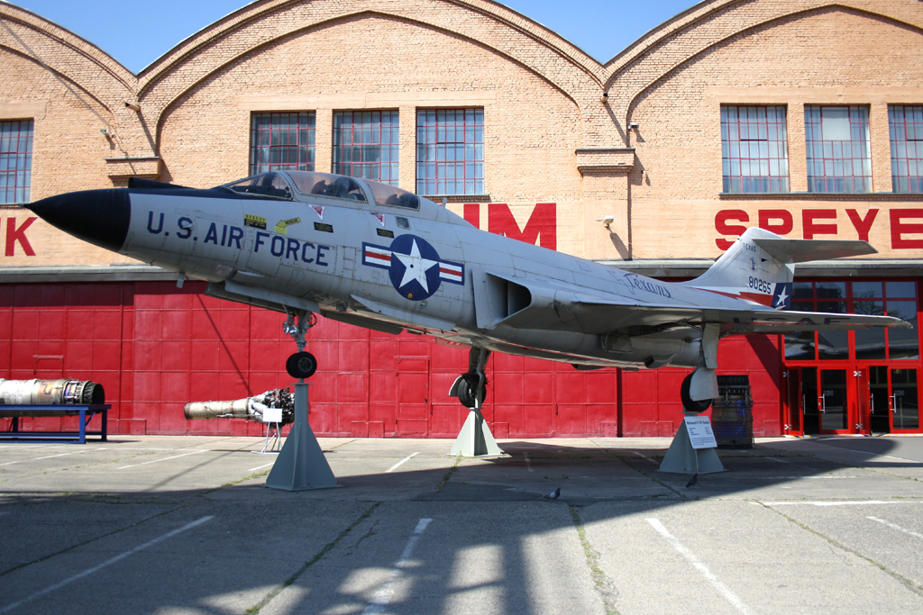USA Air Force 
McDonnell F-101B-105 Voodoo 
58-0265 Texas Air National Guard.
Speyer, Technik Museum, Germany
25.04.11