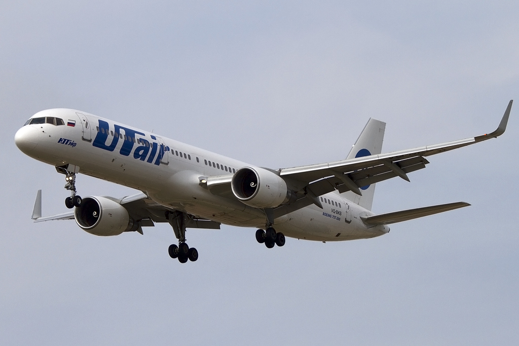 UTair, VQ-BKB, Boeing, B757-2Q8, 08.09.2012, BCN, Barcelona, Spain 



