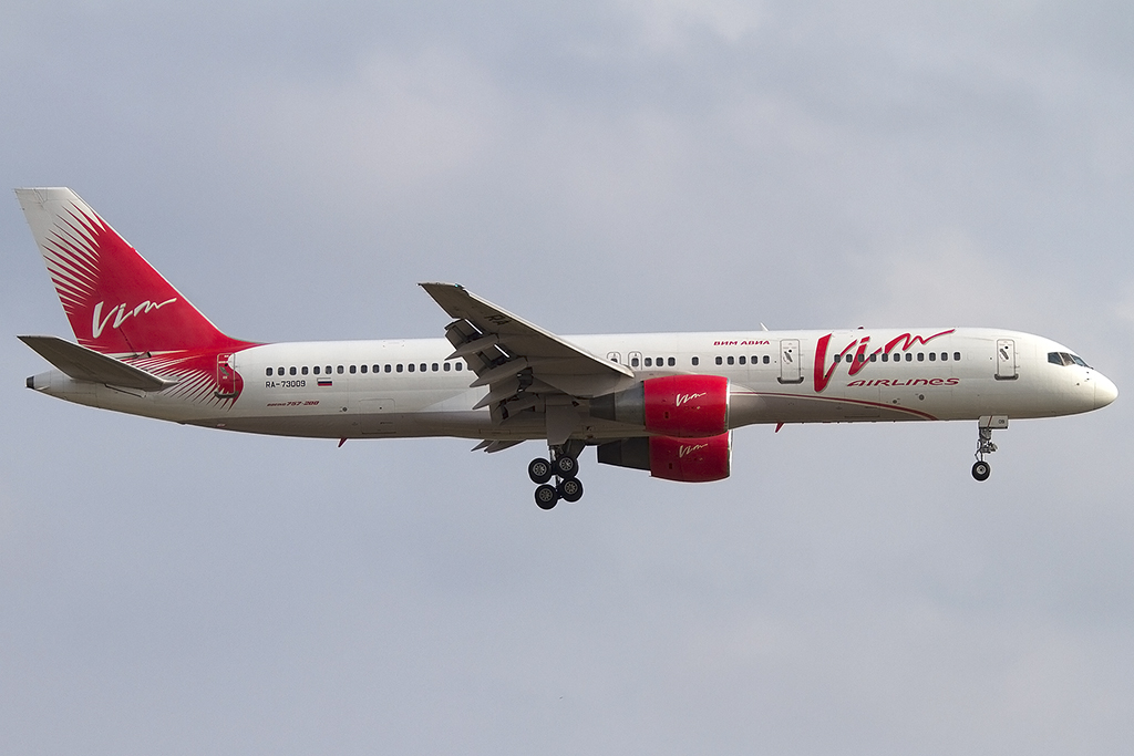 Vim Airlines, RA-73009, Boeing, B757-230, 08.09.2012, BCN, Barcelona, Spain 




