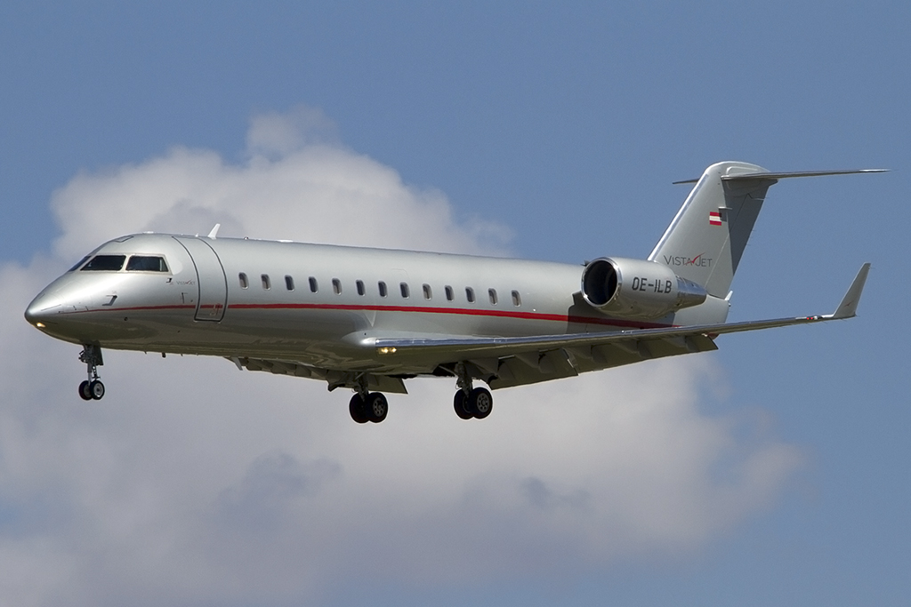 VistaJet, OE-ILB, Bombardier, CRJ-200, 01.05.2013, BCN, Barcelona, Spain 



