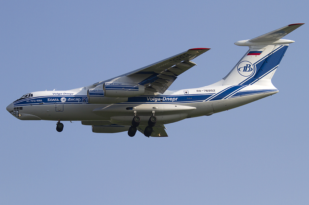 Volga-Dnepr, RA-76952, Ilyushin, Il-76TD-90, 08.06.2010, SXF, Berlin-Schnefeld, Germany 



