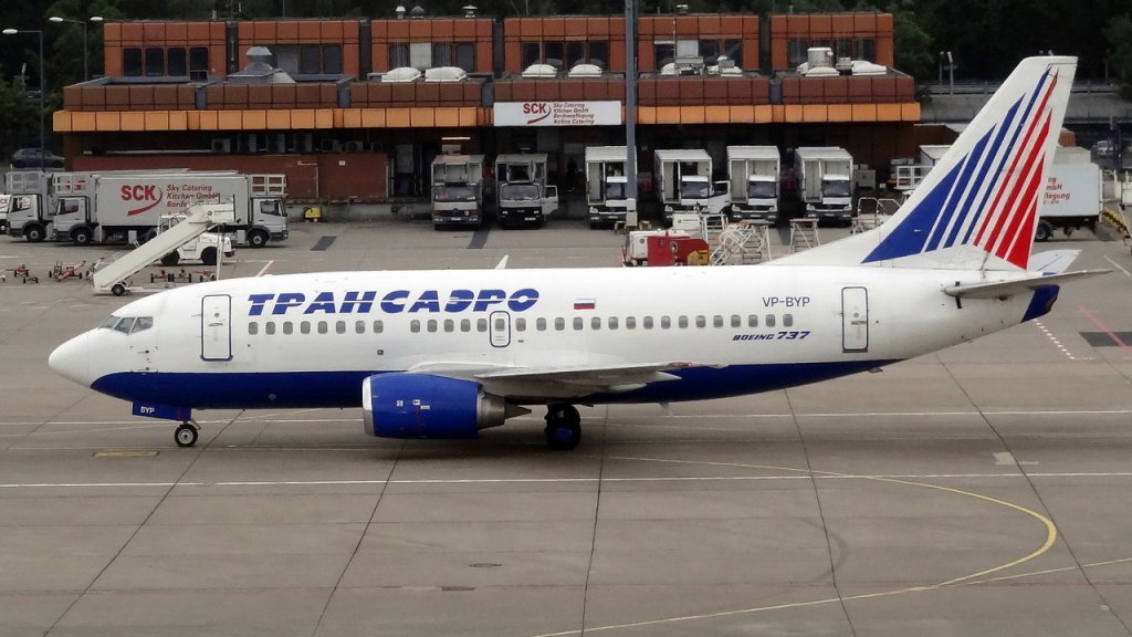 VP-BYP Transaero Airlines Boeing 737-524    14.07.2013

Berlin-Tegel