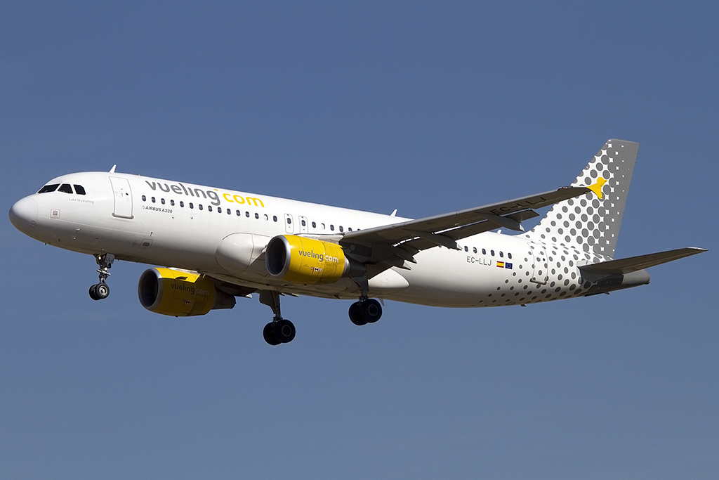 Vueling, EC-LLJ, Airbus, A320-216, 14.09.2012, BCN, Barcelona, Spain 



