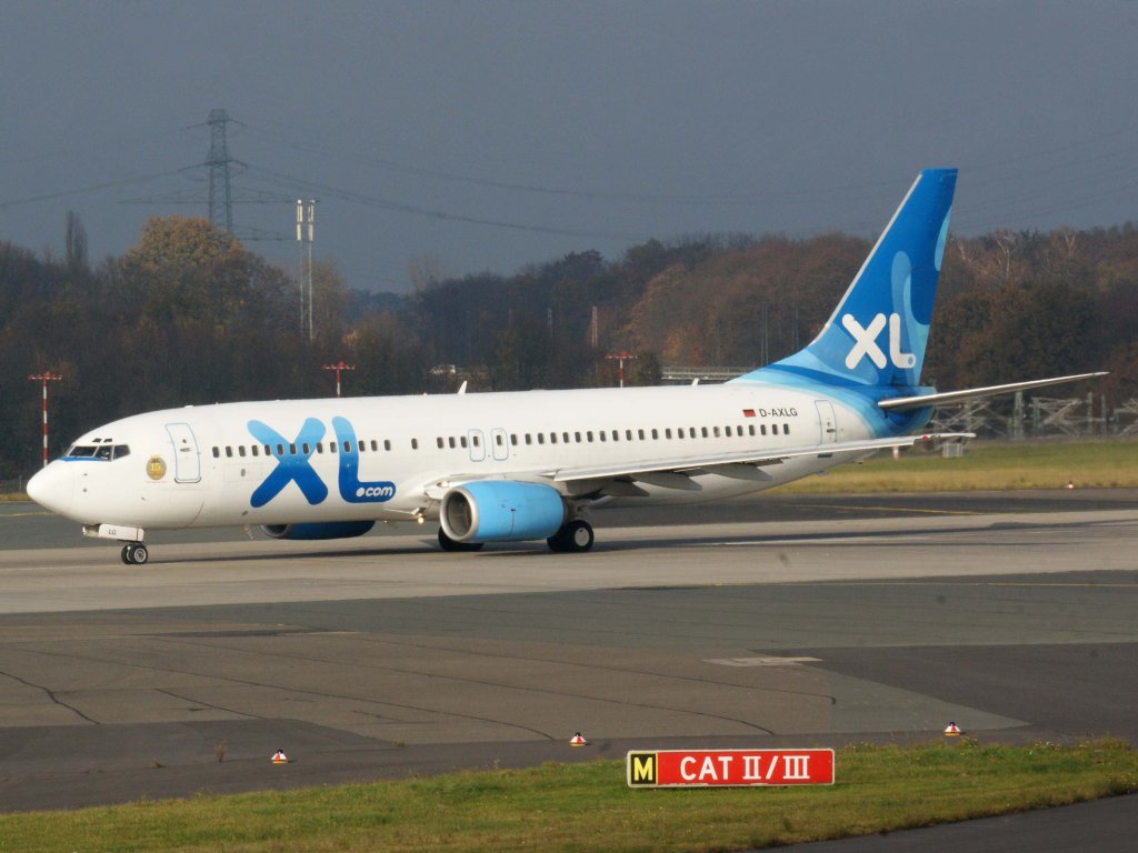 XL Airways, D-AXLG, Boeing, 737-800, 13.11.2011, DUS-EDDL, Dsseldorf, Germany 