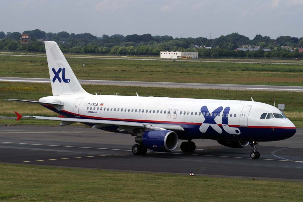 XL Airways Germany, D-AXLB, Airbus A 320-200, 2007.07.18, DUS, Dsseldorf, Germany