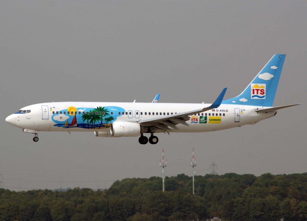 XL Airways Germany, D-AXLD, Boeing 737-800 wl (ITS), 2009.09.09, DUS, Dsseldorf, Germany