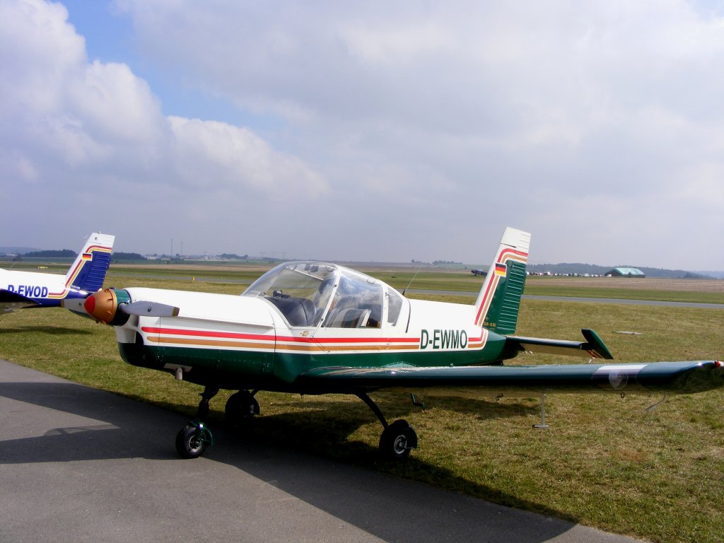 Zlin 42 D-EWMO beim Zlin Treffen am Flugplatz Gera EDAJ 27.9.2008