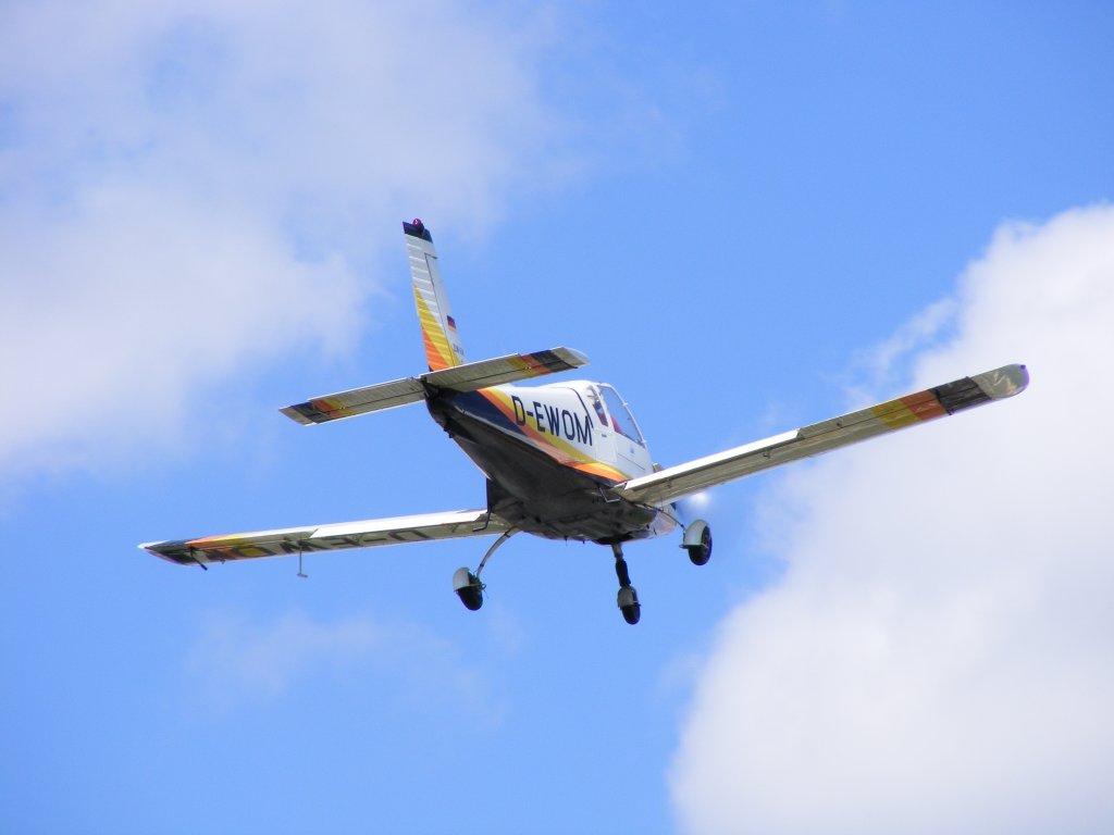 Zlin 42 D-EWOM Flugplatz Gera EDAJ 