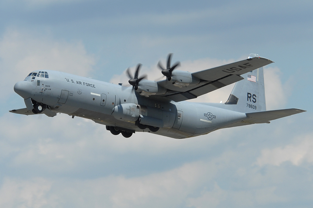 07-8609 Lockheed Martin C-130J-30 Hercules 04.07.2017