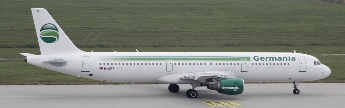 09.10.15 @ LEJ / Germania Airbus A321-211 D-ASTP
