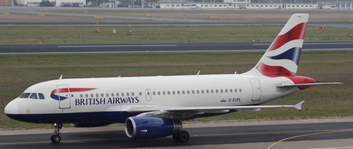 13.10.15 @ TXL / British Airways Airbus A319-131 G-EUPL