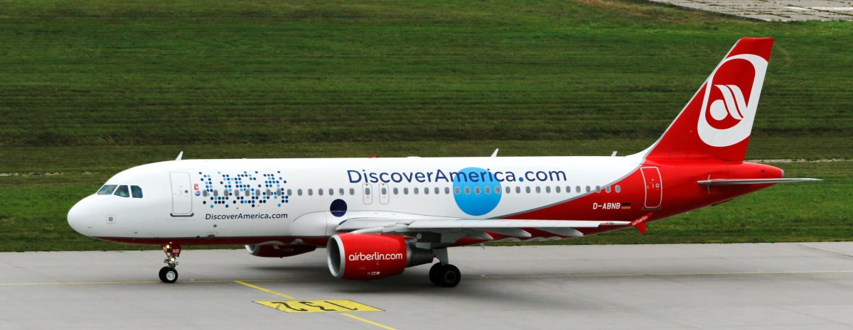14.09.14 @ LEJ/ Air Berlin A320-214 D-ABNB  DiscoverAmerica.com C/S 