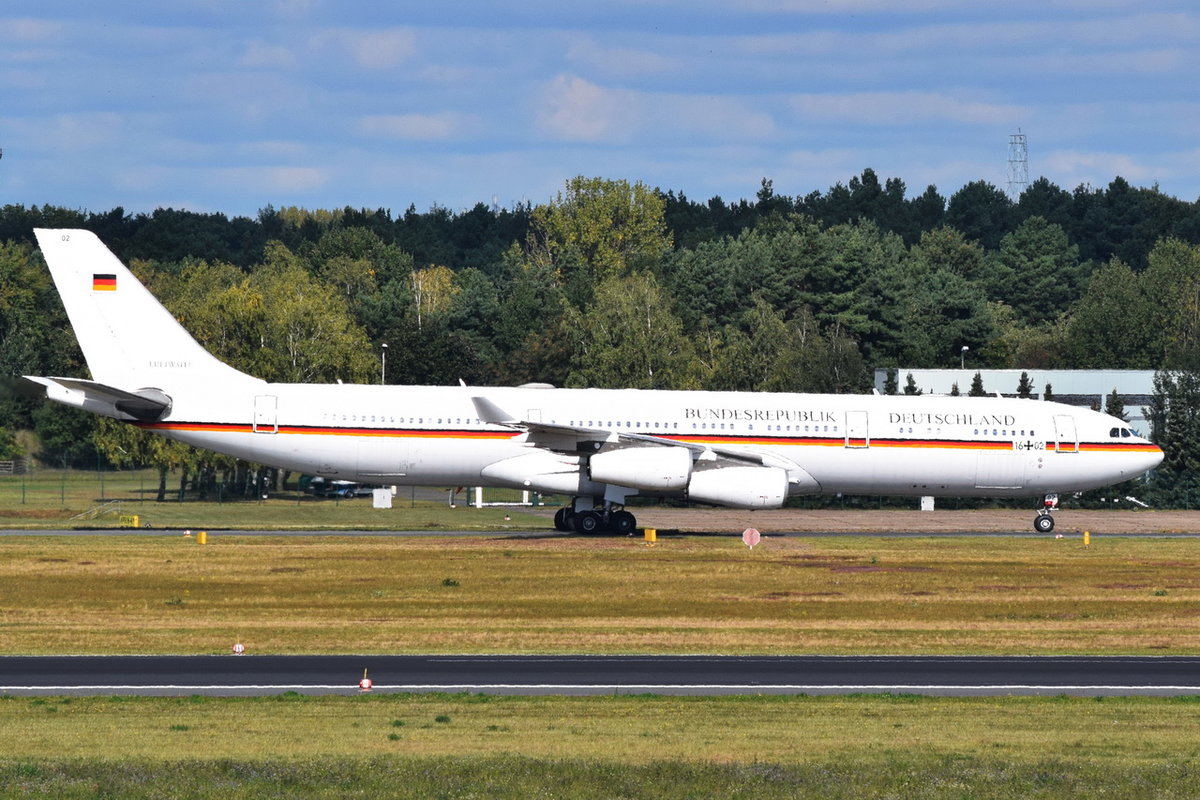 16+02 German Air Force Airbus A340-313  , TXL , 22.09.2017