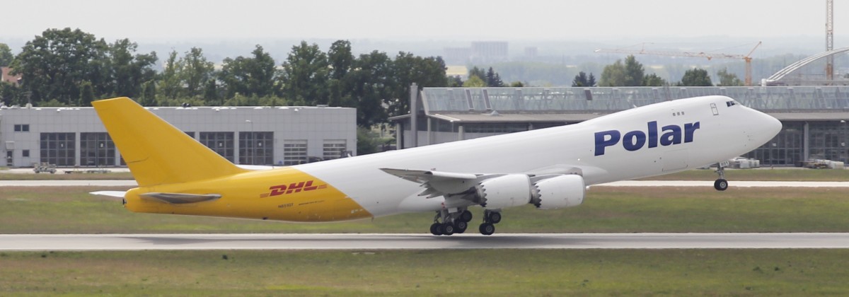 18.05.15 @ LEJ / Polar Air Cargo Boeing 747-87UF N851GT