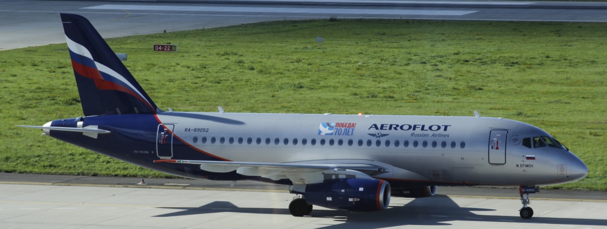 19.09.15 @ DRS / Aeroflot Sukhoi Superjet 100-95B RA-89052