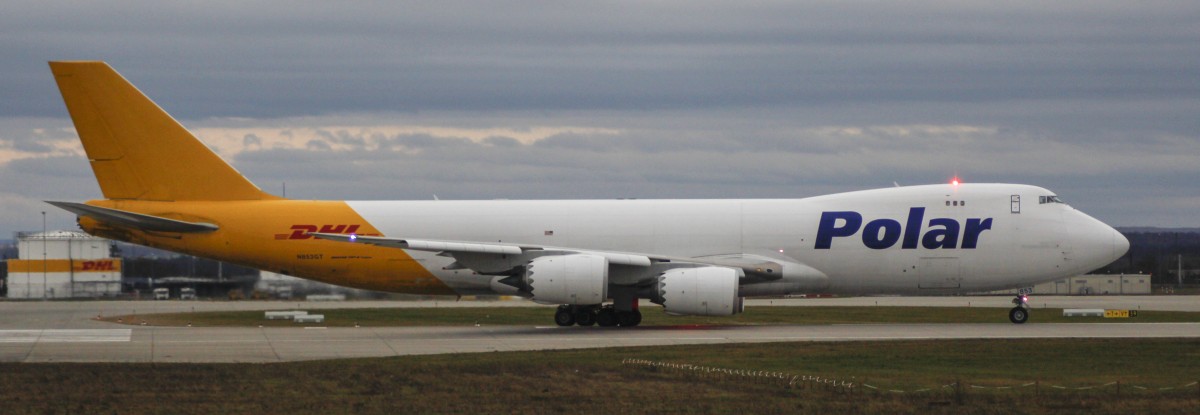 22.12.14 @ LEJ / Polar Air Cargo Boeing 747-87U(F) N853GT