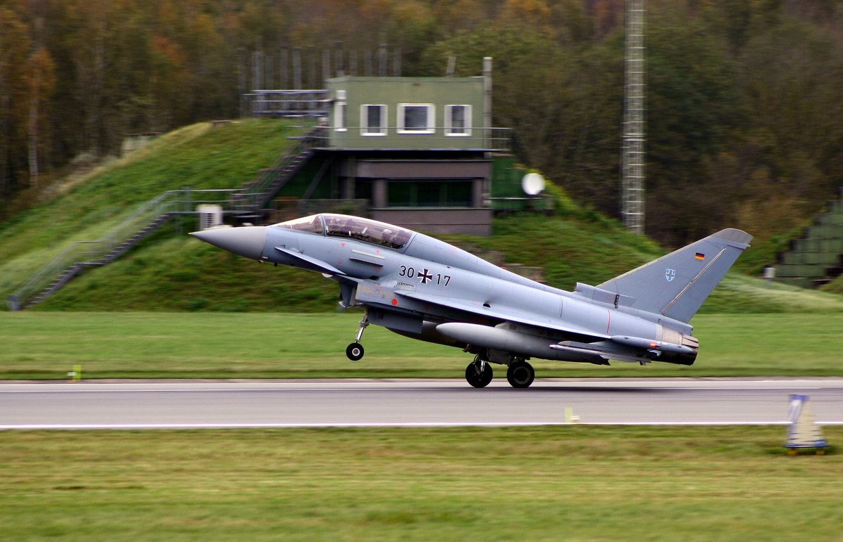 30+17 - Eurofighter Typhoon in Laage-Kronskamp - 26.10.2017