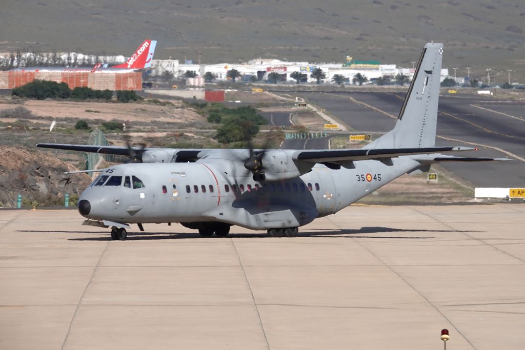 35-45 (T.21-04) / Spain Air Force / EADS Casa C-295M / ACE / 21.12.2018