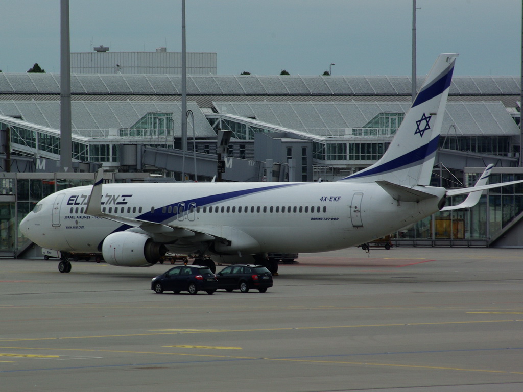 4X-EKF El Al Israel Airlines Boeing 737-8HX (WL)    14.09.2013

Flughafen Mnchen
