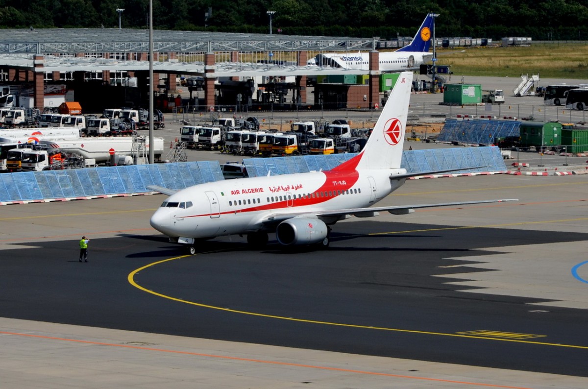 7T-VJO Air Algérie Boeing 737-8D6    zum Start in Frankfurt  15.07-2014