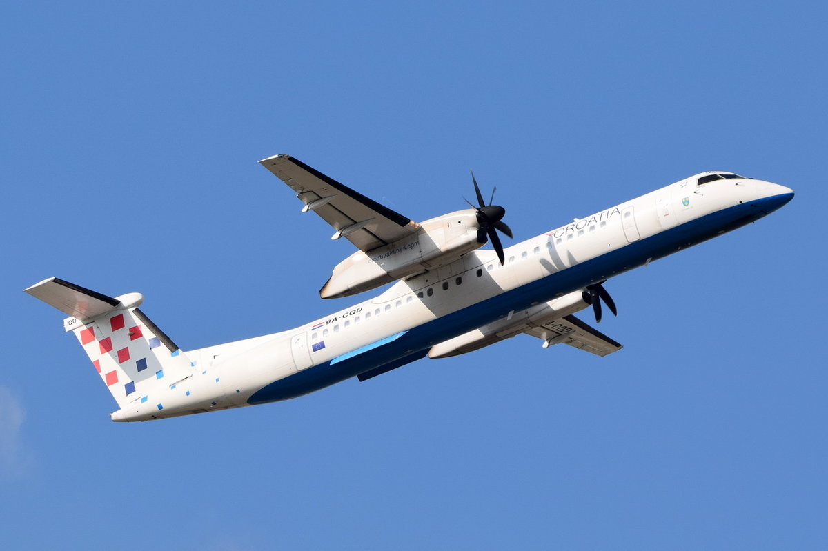9A-CQD Croatia Airlines De Havilland Canada DHC-8-402Q Dash 8   , MUC , 16.10.2016
