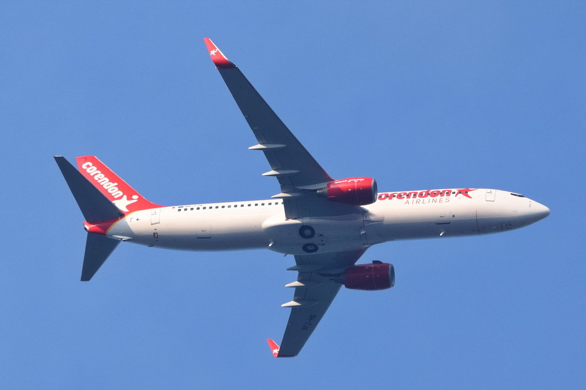 9H-TJA Corendon Airlines Europe Boeing 737-8F2(WL) , Anflug Tegel , 29.07.2019