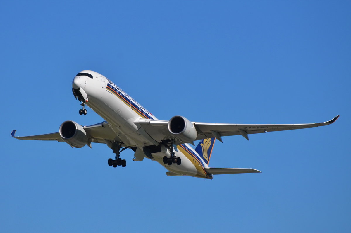 9V-SMD Singapore Airlines Airbus A350-941  , MUC , 05.10.2017