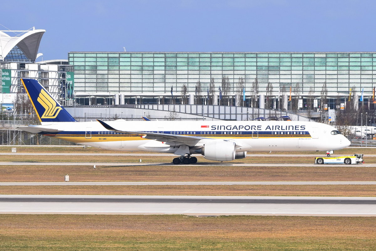9V-SMG Singapore Airlines Airbus A350-941  , MUC , 29.03.2019 