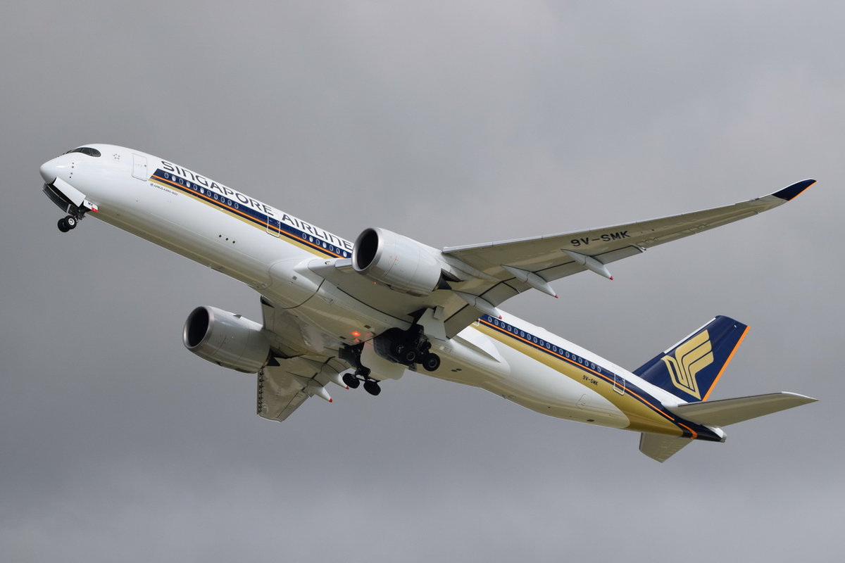 9V-SMK Singapore Airlines Airbus A350-941  , 06.10.2017 , MUC