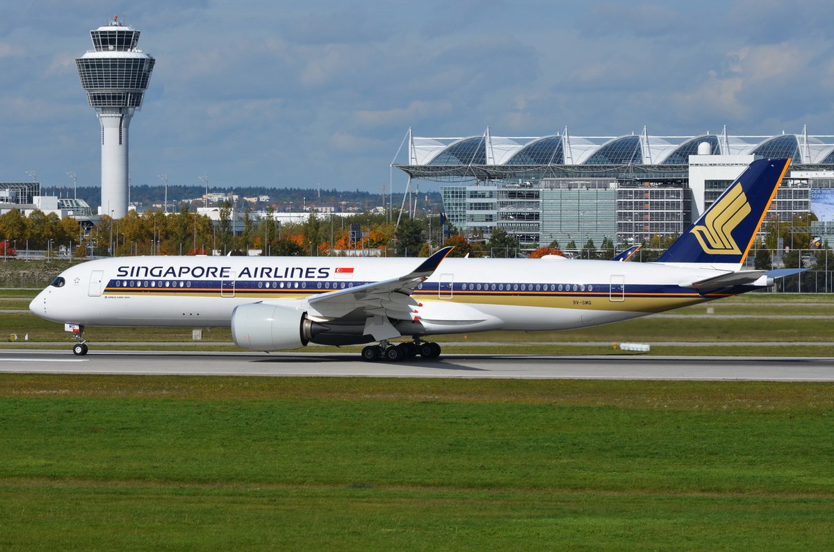9V-SMQ Singapore Airlines Airbus A350-941   , MUC , 04.10.2017