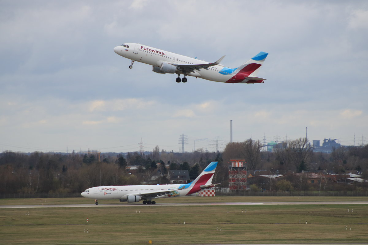 A320, D-AEWW, Eurowings, Düsseldorf, 7.3.19