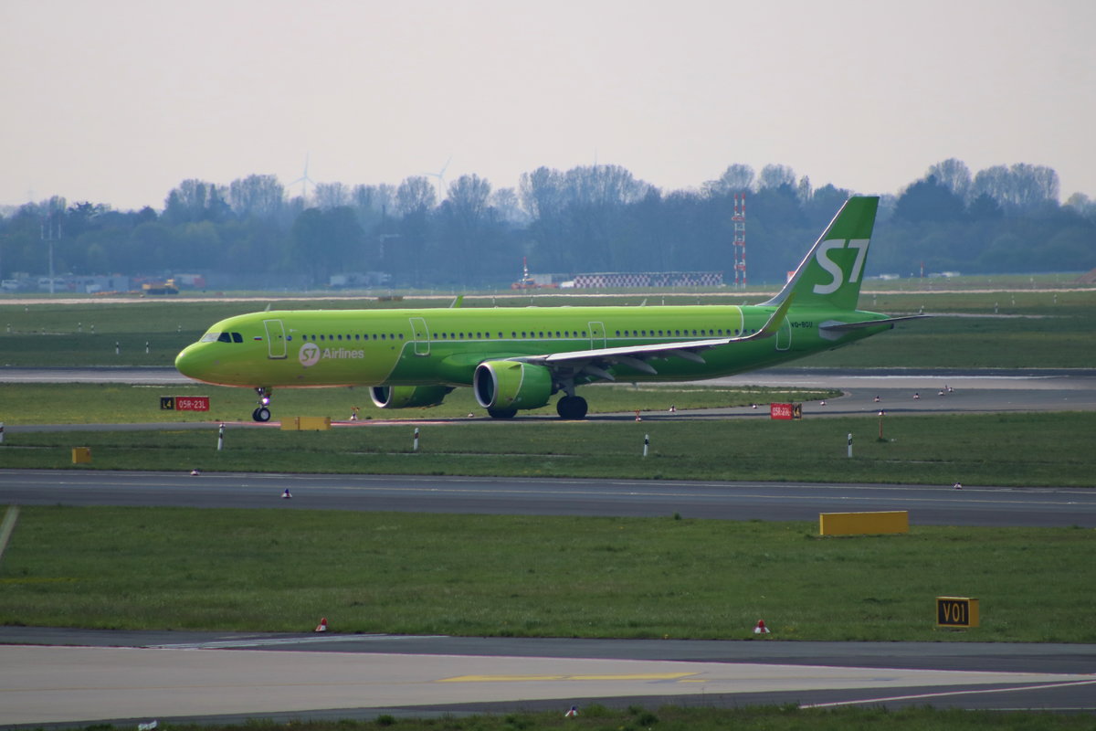 A320neo, VQ-BGU, S7 Airlines, Düsseldorf, 11.4.19

