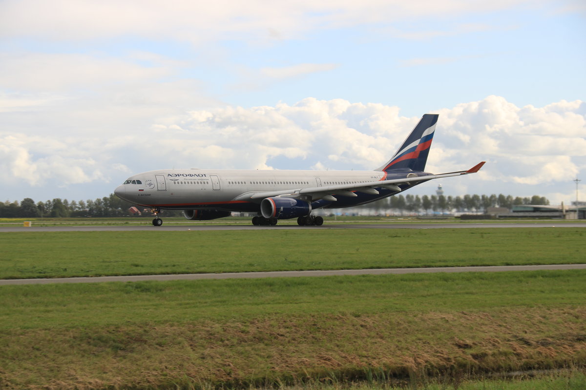 A330-200, YP-BLY, Aeroflot, Amsterdam, 3.10.2019