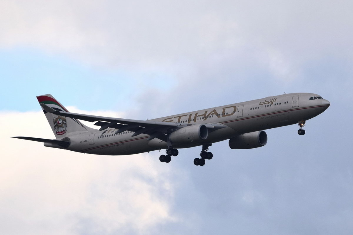 A6-AFE Etihad Airways Airbus A330-343  , MUC , 07.10.2017