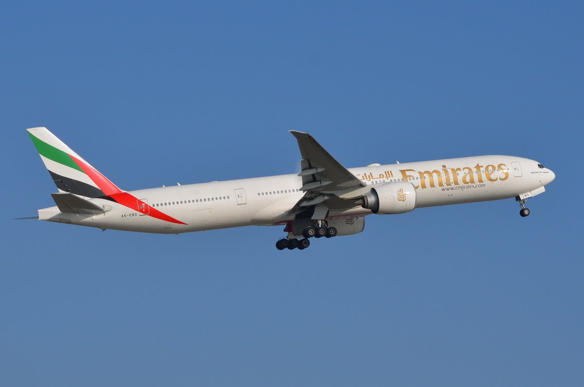 A6-EBS Emirates Boeing 777-31H(ER)  , MUC , 16.10.2016