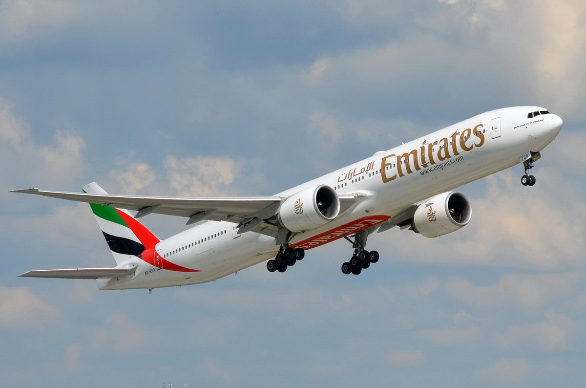 A6-ECG Emirates Boeing 777-31H(ER)  , MUC , 18.06.2017