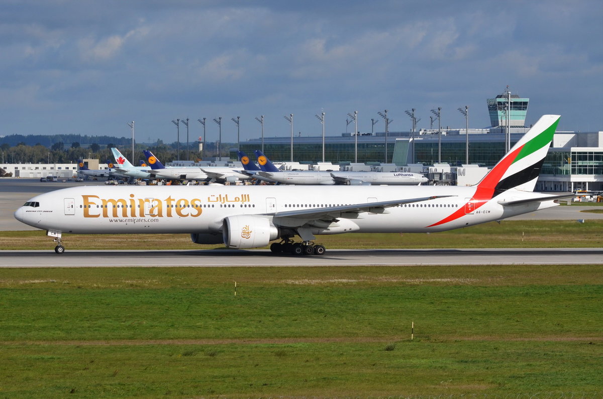 A6-ECM Emirates Boeing 777-36N(ER)  , 06.10.2017 , MUC