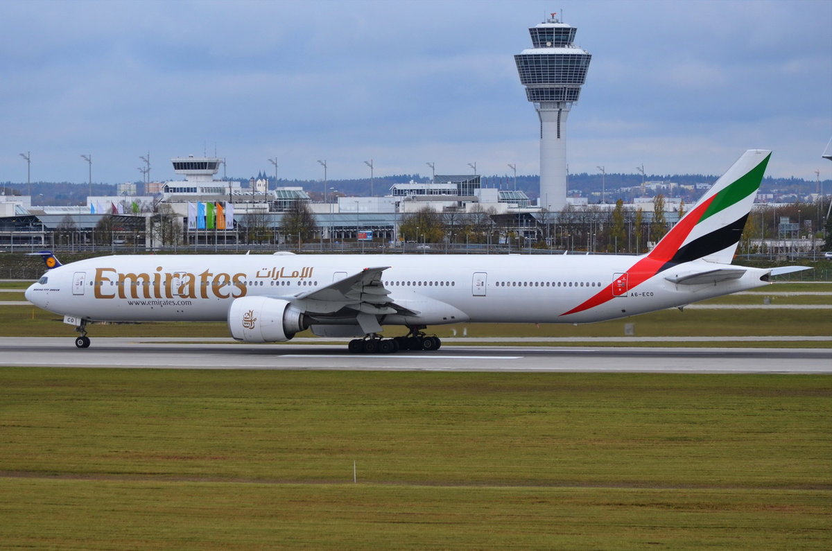 A6-ECO Emirates Boeing 777-36N(ER)  , MUC , 23.10.2017