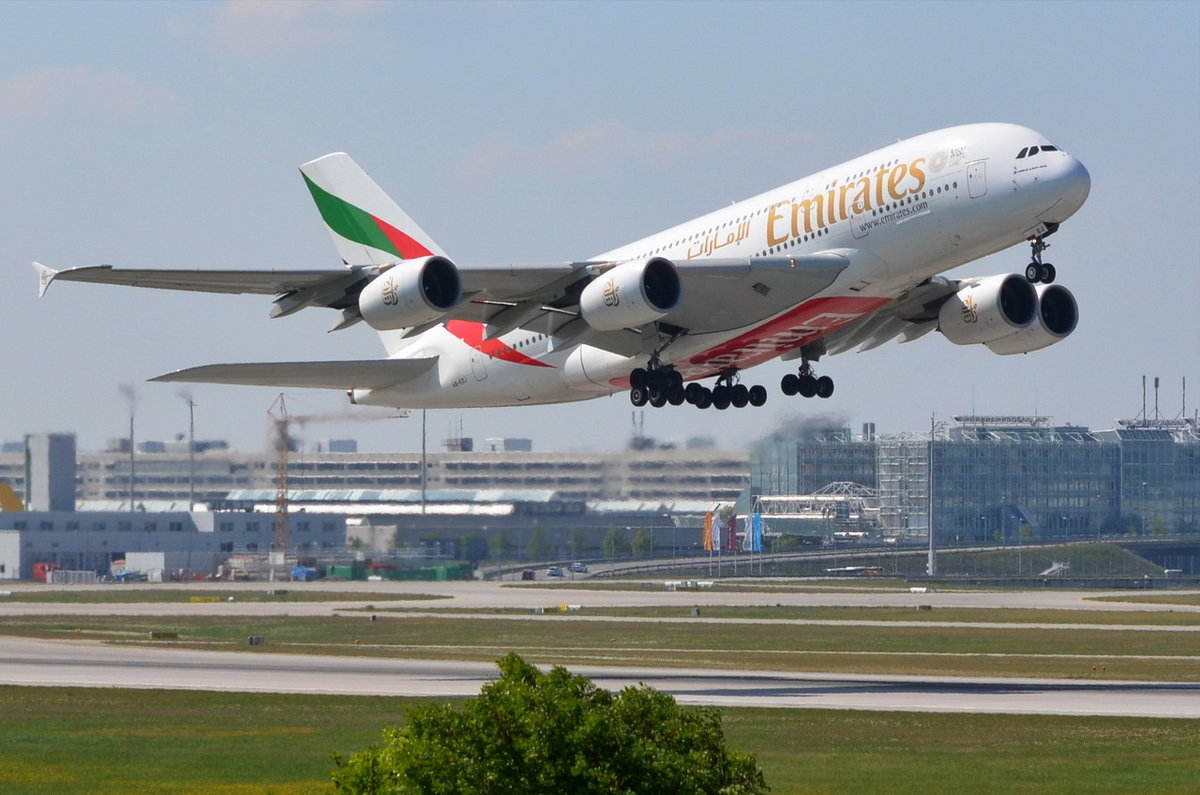 A6-EDJ Emirates Airbus A380-861  , MUC , 11.05.2018