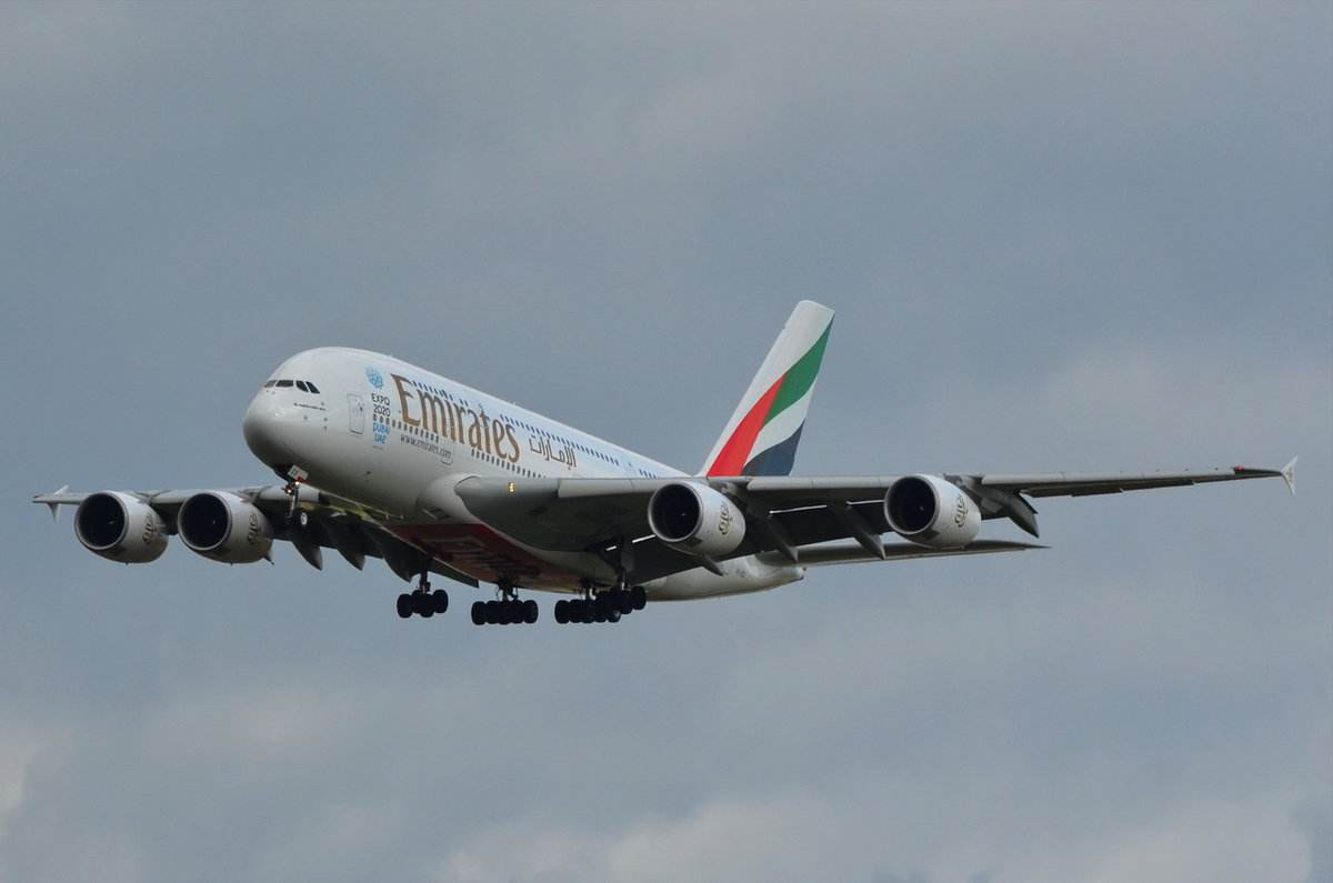 A6-EED Emirates Airbus A380-861  , MUC , 07.10.2017