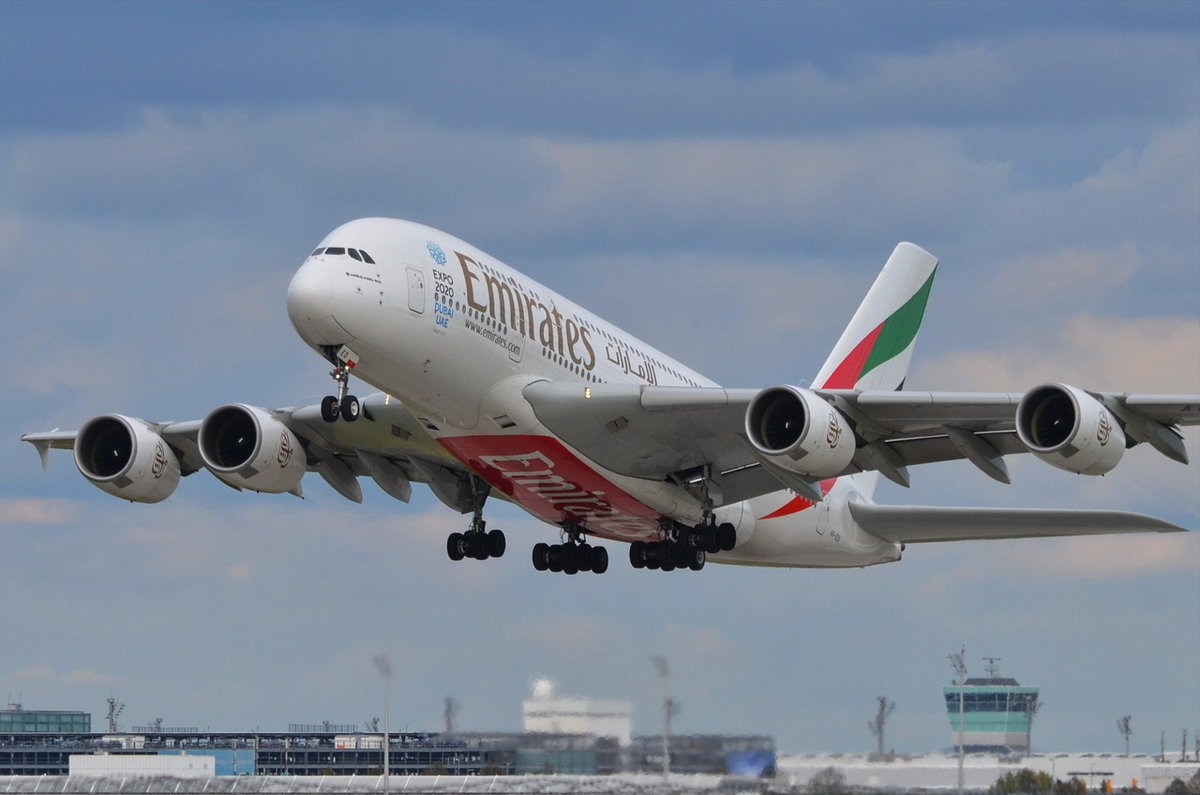 A6-EED Emirates Airbus A380-861  , MUC , 07.10.2017
