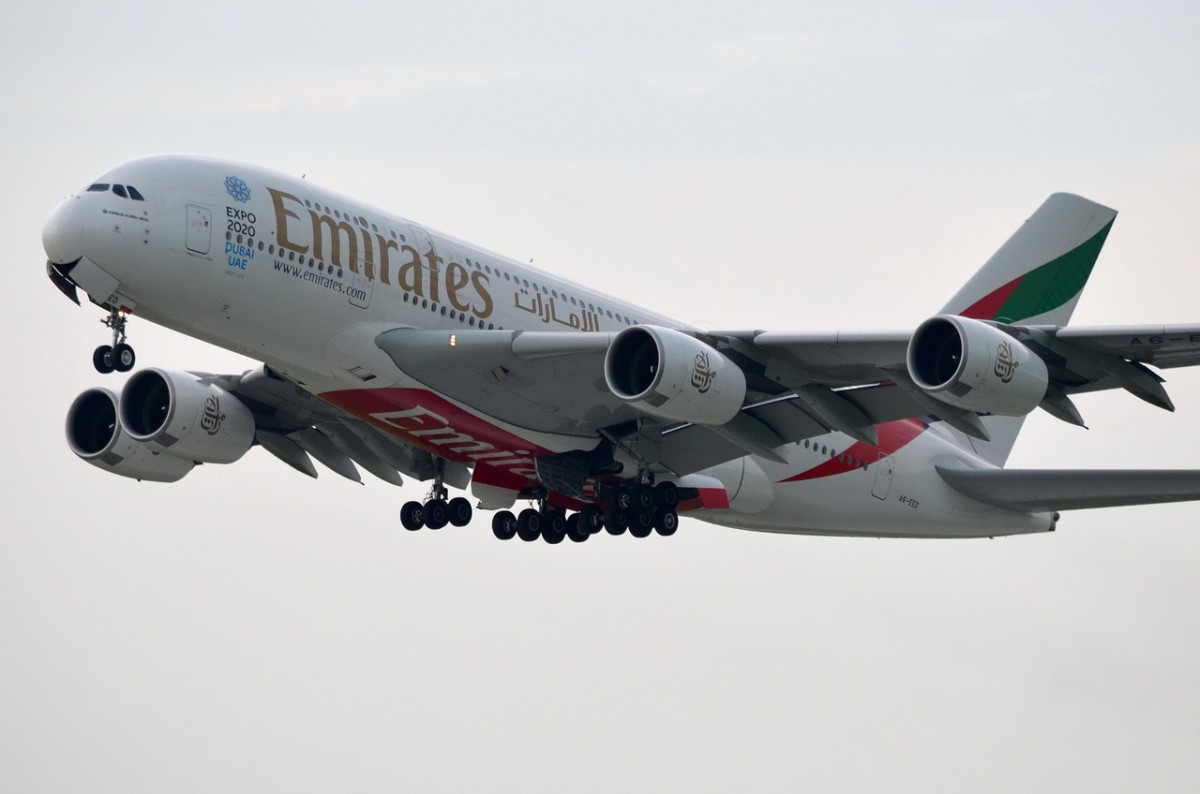 A6-EED Emirates Airbus A380-861  gestartet am 13.05.2015 in München