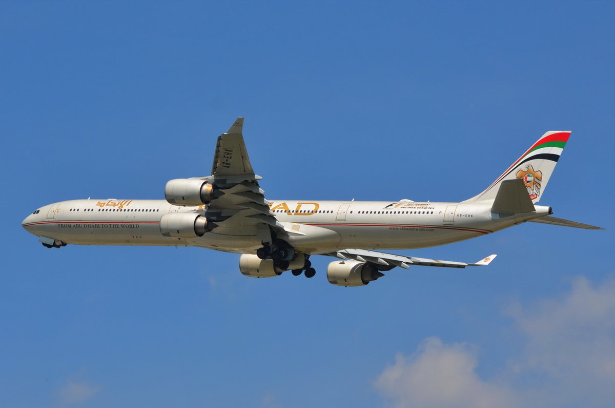 A6-EHK Etihad Airways Airbus A340-642   , MUC , 22.06.2017