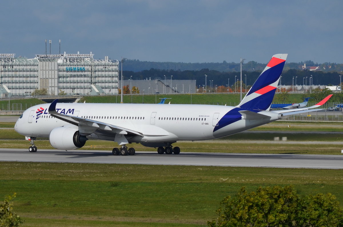 A7-AMA Qatar Airways Airbus A350-941  , MUC , 06.10.2017