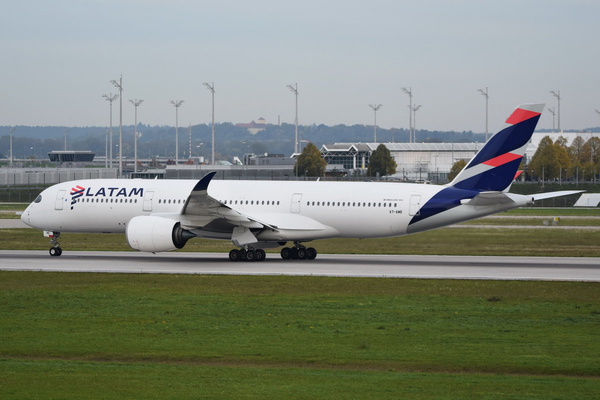 A7-AMB Qatar Airways Airbus A350-941  , MUC , 04.10.2017
